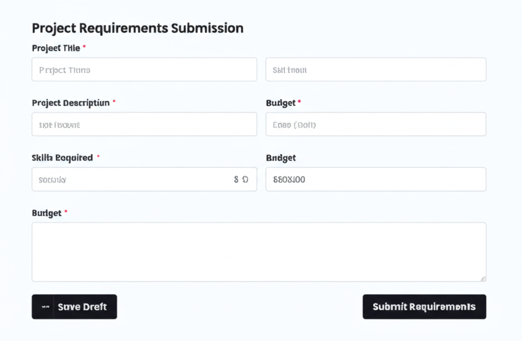 Requirements Form